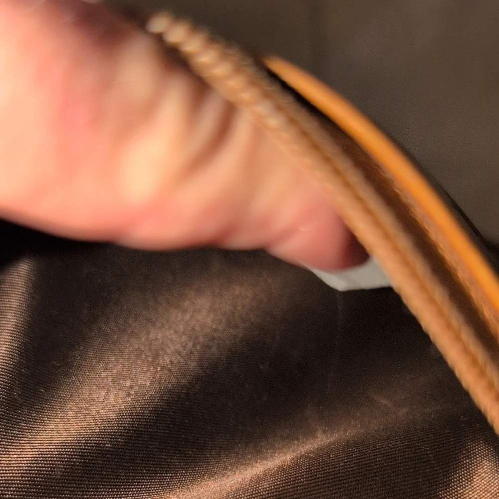 World Korea Brown Leather Messenger Bag for Men